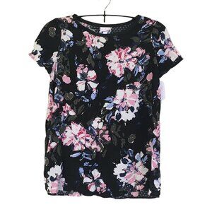 Isabel Maternity Top Blouse Floral Crewneck NWT Ingrid & Isabel Medium